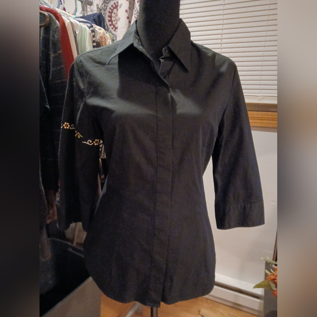 Express Brand 910 Blk Blouse